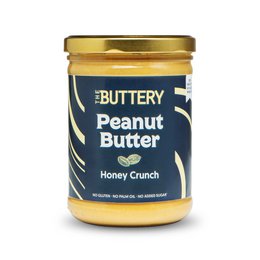 Erdnussbutter mit Honig-Crunch