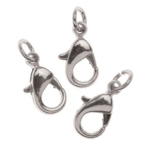 Carabiner clasp with ring