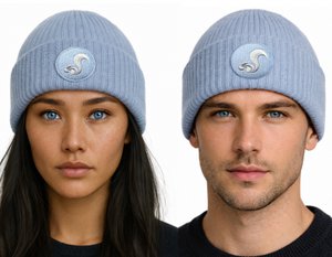 thies Eco Wool Beanie blue fog