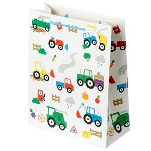Little Tractors Gift Bag Large