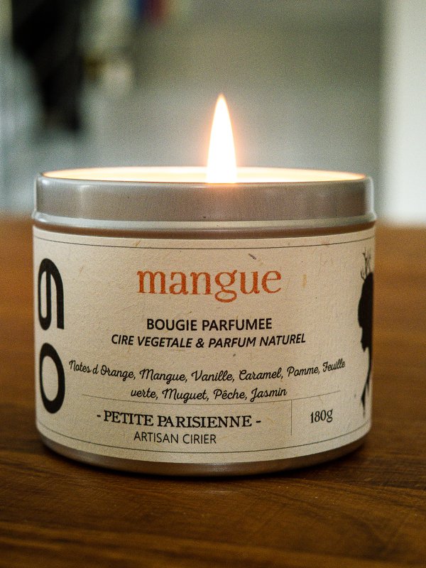 Candela profumata al mango