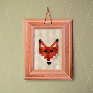Embroidery kit: fox