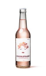 Schorlefranzi Rosé spritzer organic 0.33l, a refreshing rosé wine spritzer in a 0.33l bottle. The product features a light pink color and a floral, fruity aroma.
