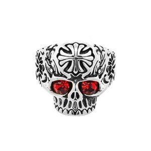 Men's Silver Skull Ring