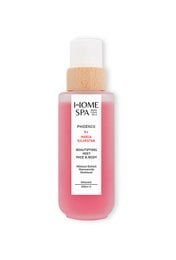 A pink-colored facial cleanser bottle labeled "Phoenix Mist for face" from the Upstate Spa brand. The product is designed for cleansing the face and promoting a healthy, glowing complexion.