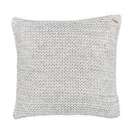 Kussen gebreid - Wave - 50cm x 50cm - patroon links links
