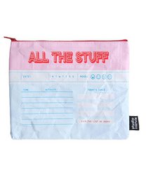 Pochette etui All The Stuff I Try Not To Forget van en plastique recyclé