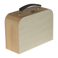 Houten KOFFERTJE GRENEN 23 cm