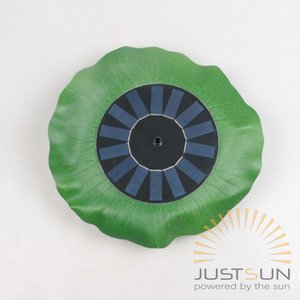 SOLAR FONTEIN DRIJVEND LOTUS LEAVE D28CM
