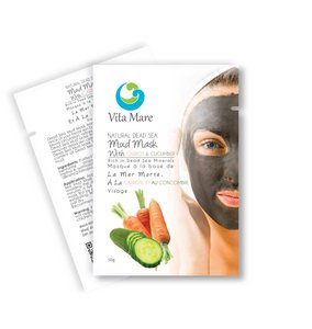 Vita Maré Carrot and Cucumber Dead Sea Mud Mask - 50g