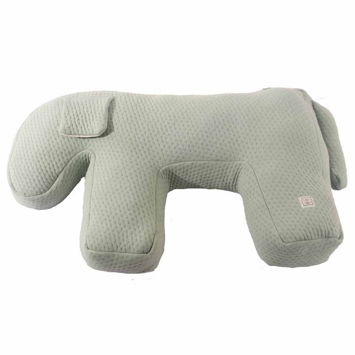 Voedingskussen Buddy light green - Soft Dots