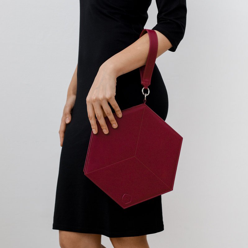 Flat Hexacube Red