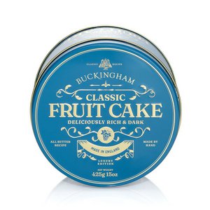Buckingham Cakes - Classic Fruit Cake - vintage blik