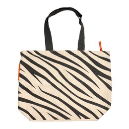 Shopper durable - NoMorePlastic - Zebra