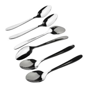 Orchideen -Set von 6 Löffel 18 cm