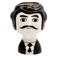 Kitsch Kitchen vase Carlos z/w