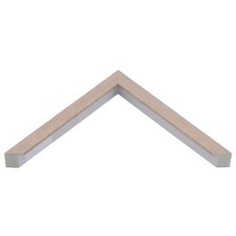 Vægmaleri geometrisk guldbillede med ramme trælook 60x90 cm