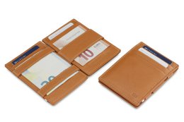 Portafoglio Essenziale ID Window Cognac Marrone