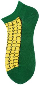 S-C4.2 SOCK2246-019-18 Pair of Low Socks Size 38 - 45 Corn