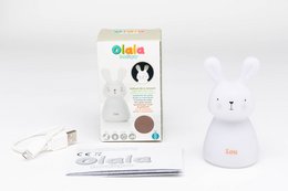 Luce notturna - Lapin Lou - Ricarica USB - gialla