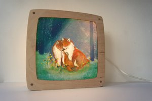 Toverplaat Vosjes gezin