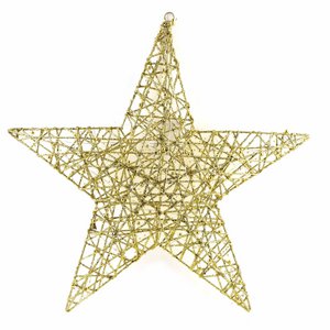 Santa Lila Star Decoration 60x8cm LED