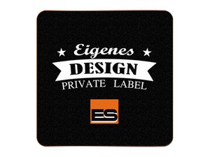 Foto onderzetter hout 10x10cm bedrukbaar met jouw individuele ontwerp