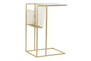 METALEN SPIEGEL TIJDSCHRIFTENREK 48X35X71 GOUD MB194910