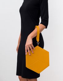 Giallo esacubo piatto