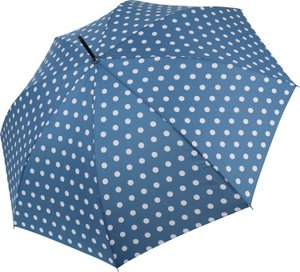 WS Schirm Automatic Blue Polka