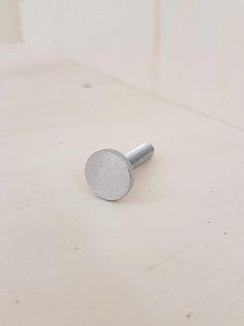 Luxe sierschroef Nikkel mat