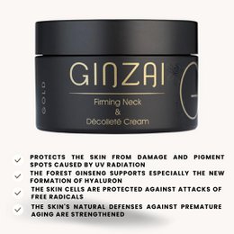 Opstrammende nakke- og decolletécreme med ginseng