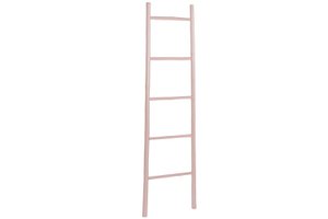 BAMBOO TOWEL RAIL 40X5X150 PINK LADDER PB207499