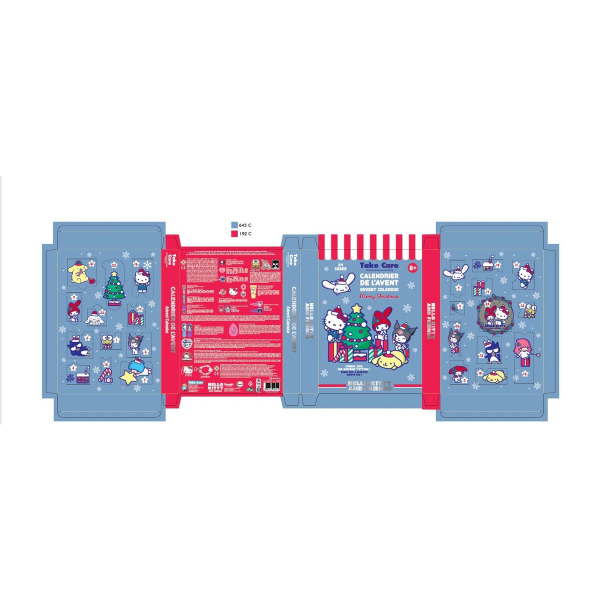 Calendrier de l'Avent Hello Kitty Friends 24 Cases – Assortiment 6