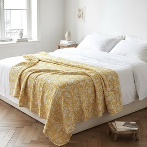 “Chick” printed cotton bedspread