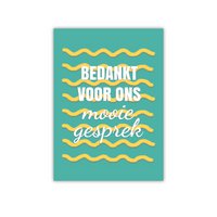 Waarderingskaart 'Bedankt'