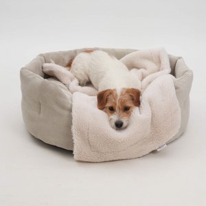 Hundekörbchen Chelsea Cord gravel