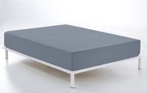 Bajera verstellbare Farbe Acero – Cama de 105 (hoch 30 cm) – 100 % Algodón – 200 Hilos. Grammatur: 125