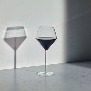 Juniper grote rode wijnglas / set van 2