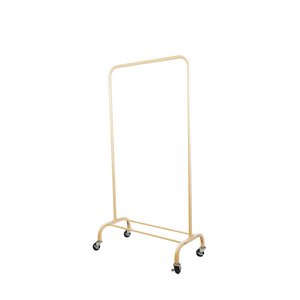 Clothes rack - Wheels - Sand - 80x40x155cm