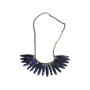 Tribal Necklace Dark Blue