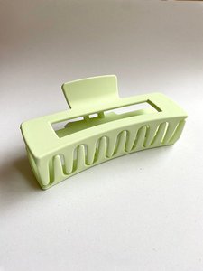 Rectangular bobby pin - rainbow colors