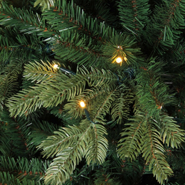 Artificial Christmas tree illuminated Sherwood Green
