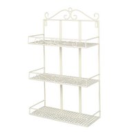 Wall shelf - antique white 50cm