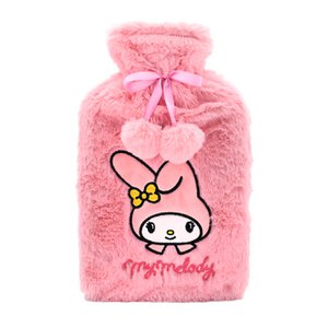 😍 My Melody, Hot Water Bottle, with Cover, Hot Water Bottle for Hot Therapy, Hot Water, Rubber, Cold, Winter, Child, Adult
