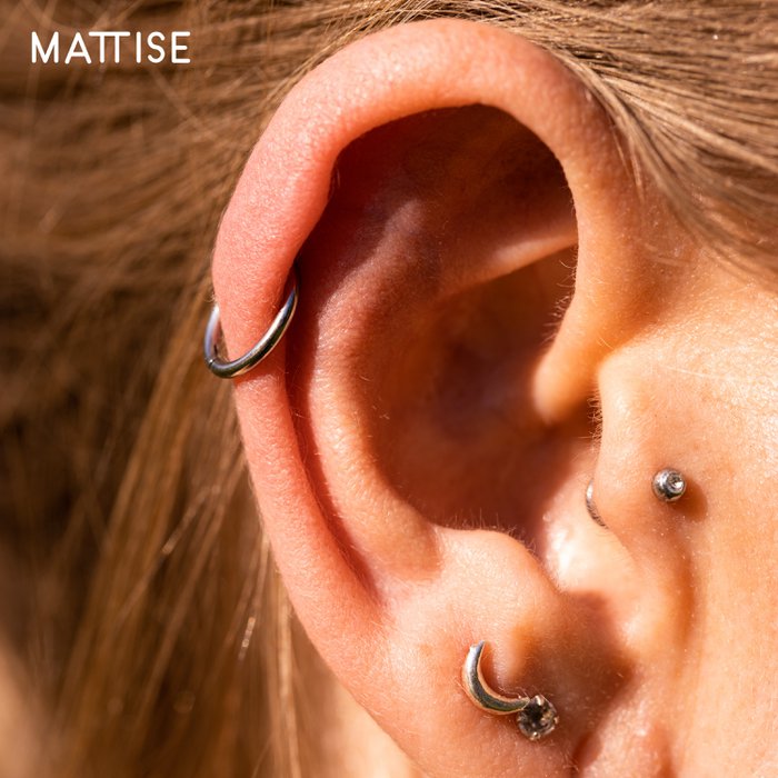 Set 8 Pezzi Piercing In Acciaio Chirurgico - Bilancieri Dritti 12-18mm | Per Lingua, Capezzoli, Orecchini - Foto 3