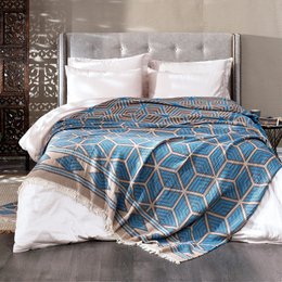 Ela Soft Jacquard Bomuld Sengetæppe