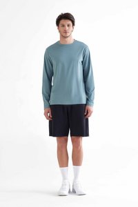 T2110-07 | TENCEL™ Active Men's Long Sleeve Shirt - Light Grey