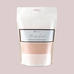 Mango-Limetten-Duftkerze, Sand, 330 g
