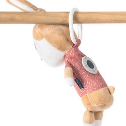 Boîte à musique jouable librement Ivy le lapin - sac en tissu